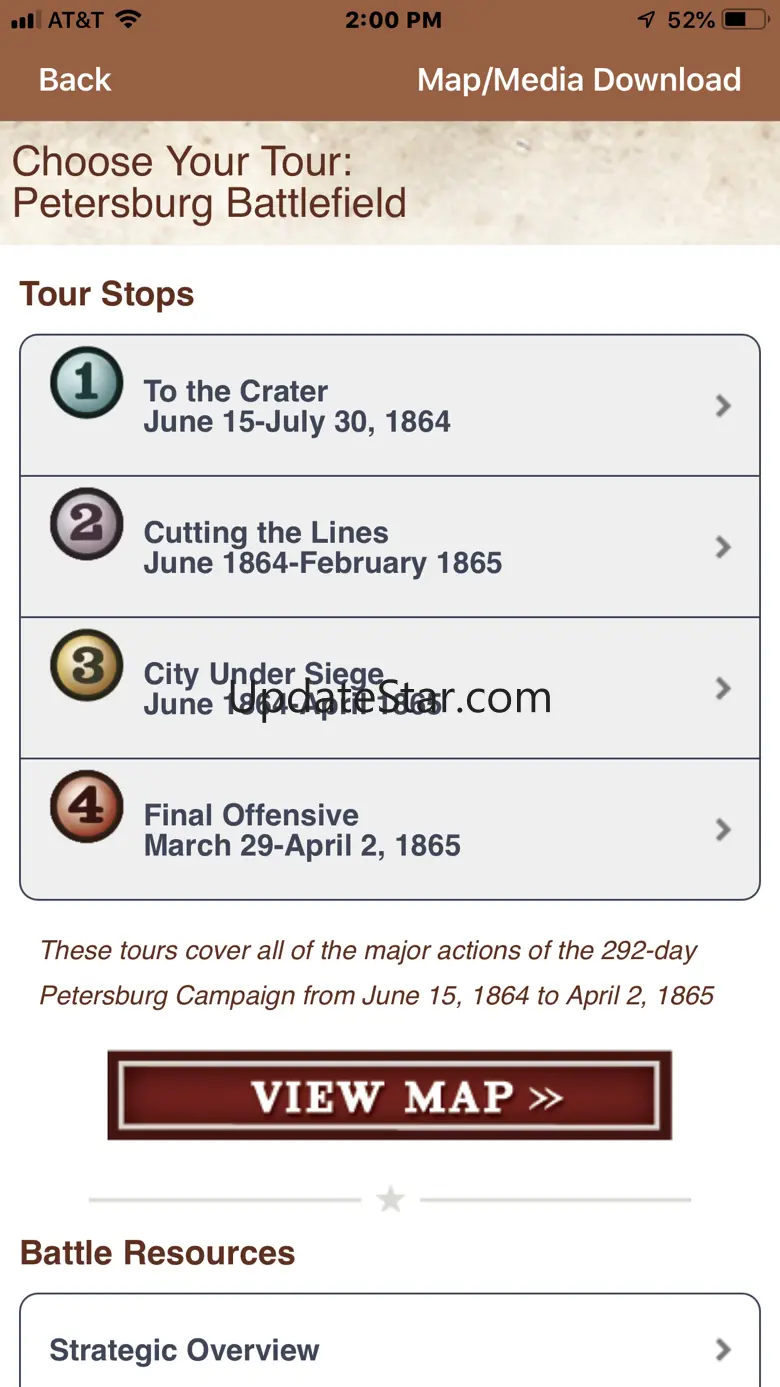 Petersburg Battle App 4.0.5