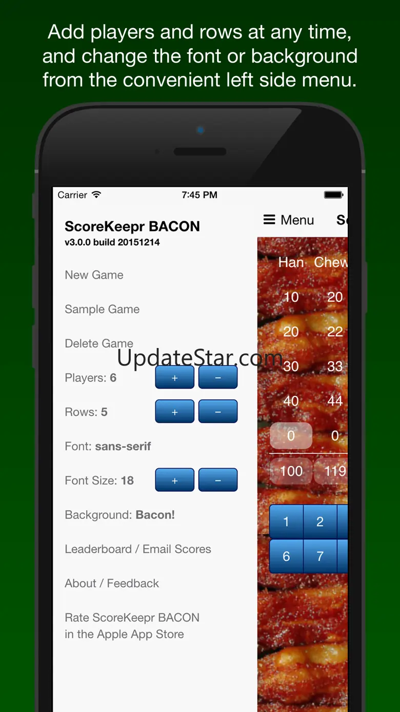 Score Keeper BACON 3.2.1