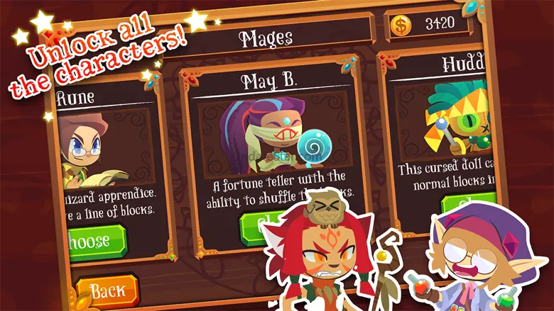 Magic Match - Matching Puzzle Game with Mage Characters 1.3.4