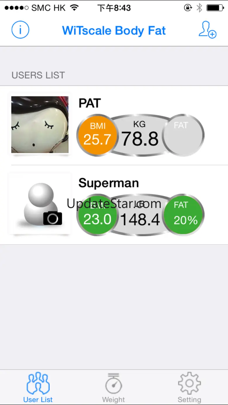 WiTscale Body Fat 1.4.2