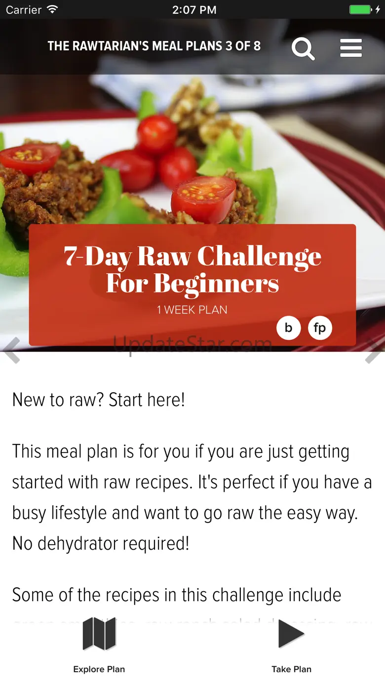 Rawtarian's Raw Meal Plans 2.0.2