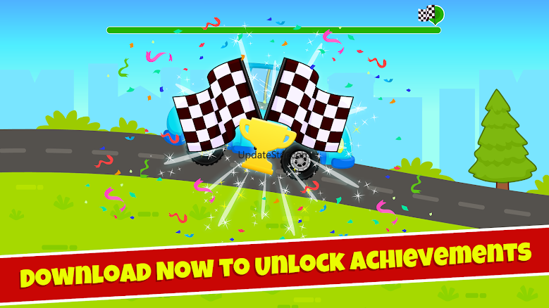 Tizi Town Car Racing for Kids 1.0