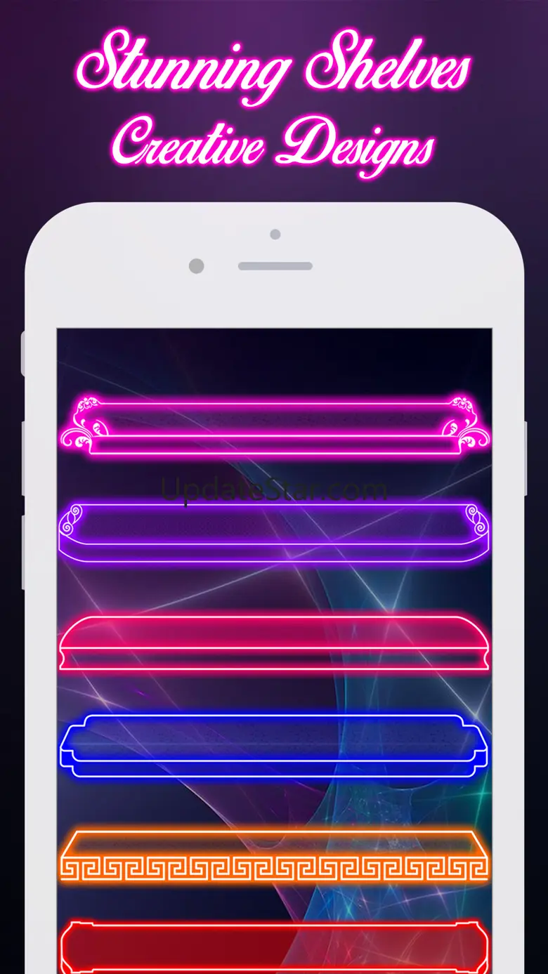 Glow Screen Wallpapers Maker-Icons, Shelves, Docks 2.2