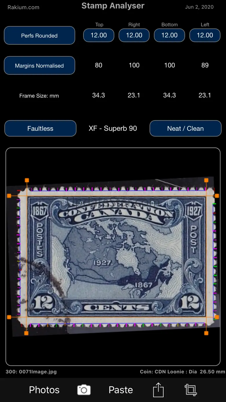 Stamp Analyser 15.0