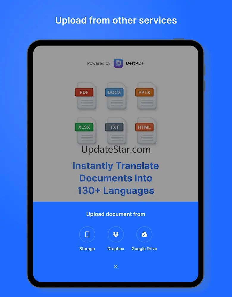DeftPDF Document Translator 49.0