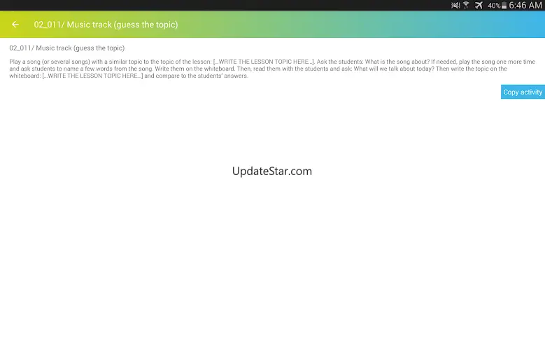 Lesson Plan - Free 1.1.2