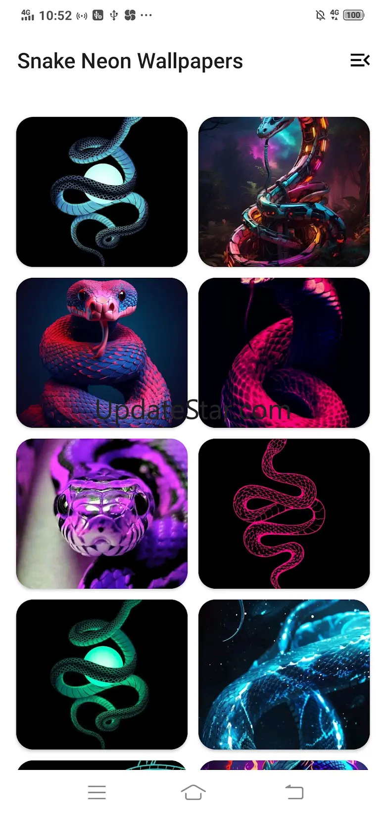 Snake Neon HD Wallpapers