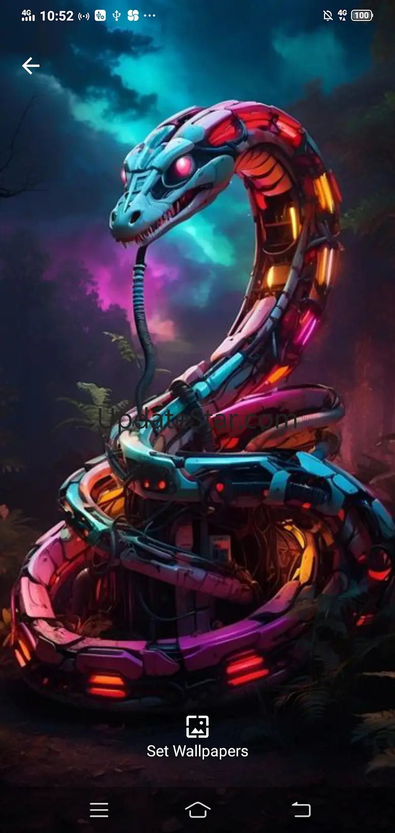 Snake Neon HD Wallpapers