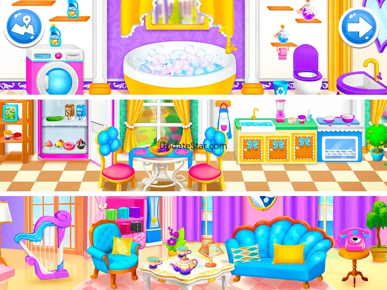 Princess Town Doll House Games 1.4