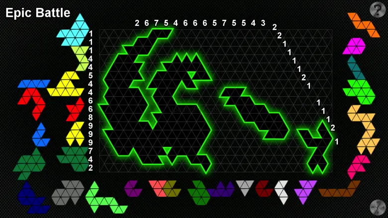 Puzzle Grid Triangles 1.02