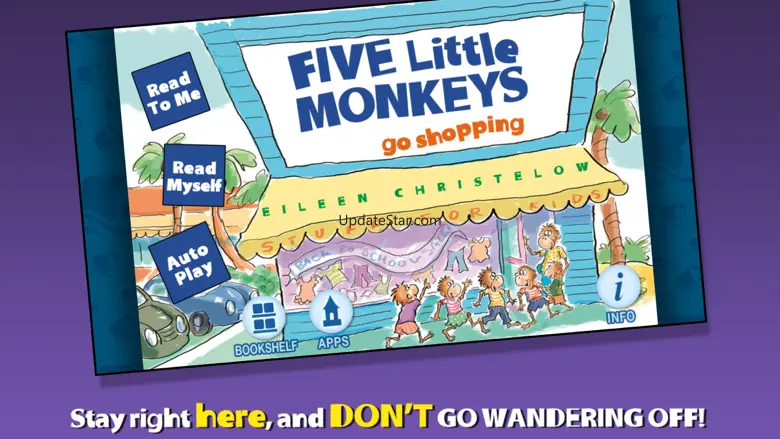 5 Little Monkeys Go Shopping 2.8