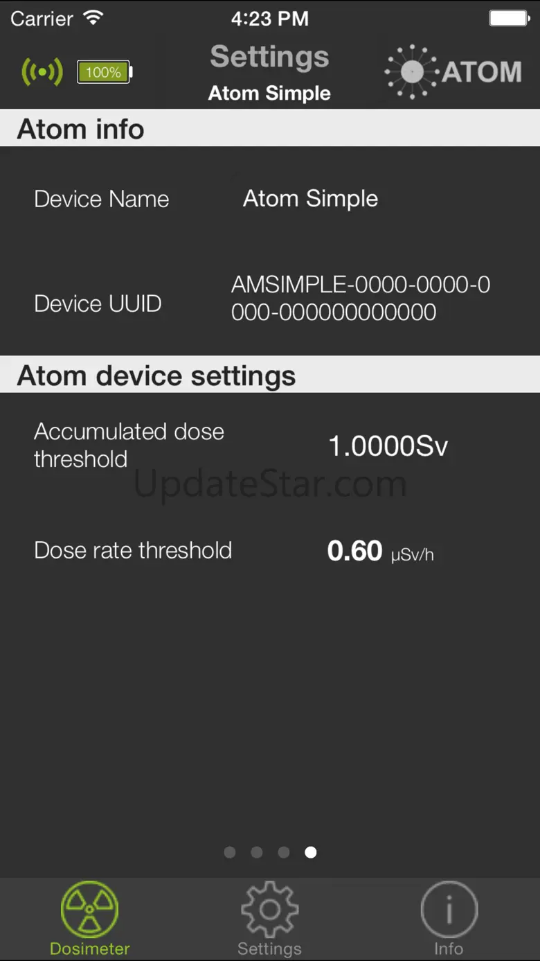 Atom Radiometer 1.3.3