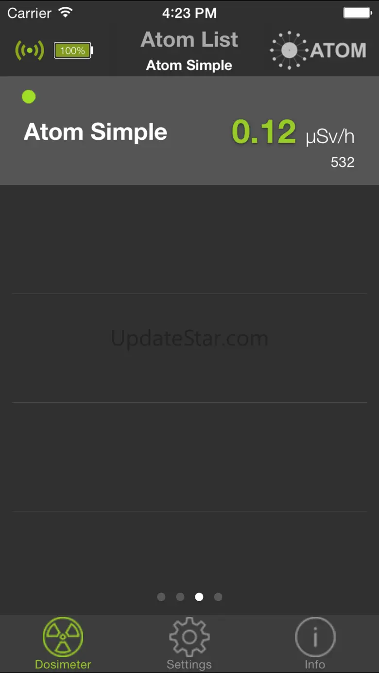 Atom Radiometer 1.3.3