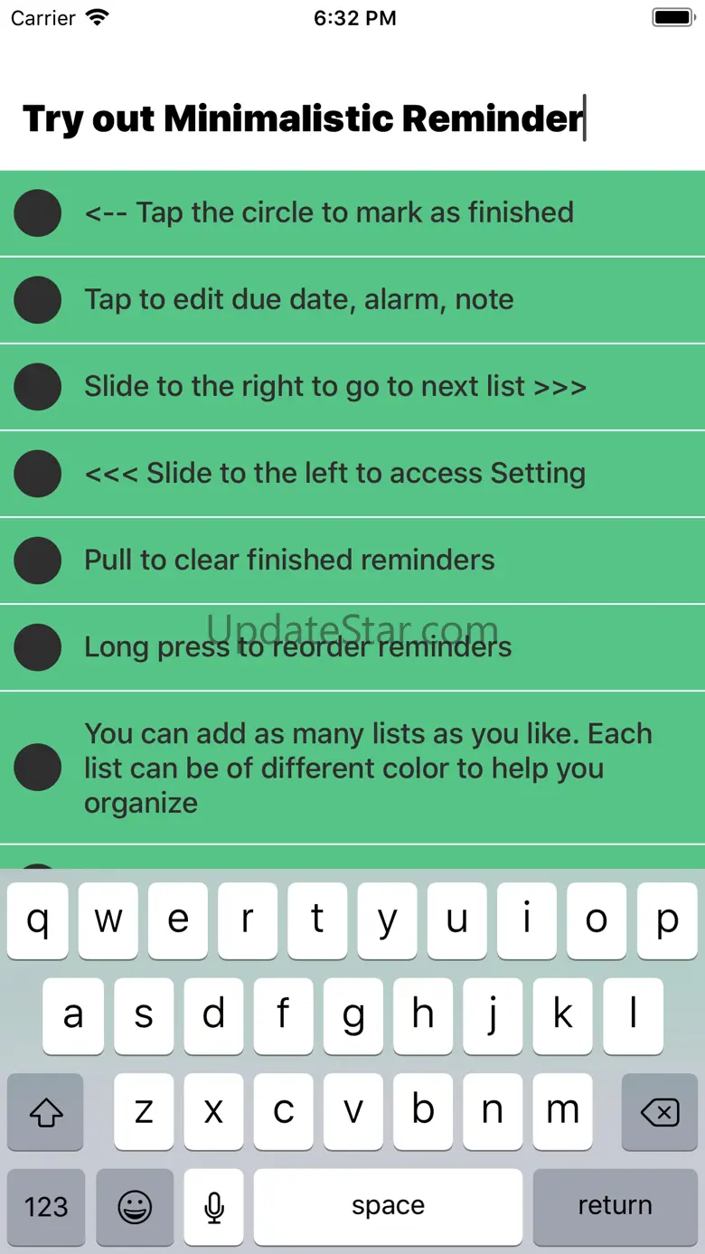 Minimalistic Reminder 2.1.0
