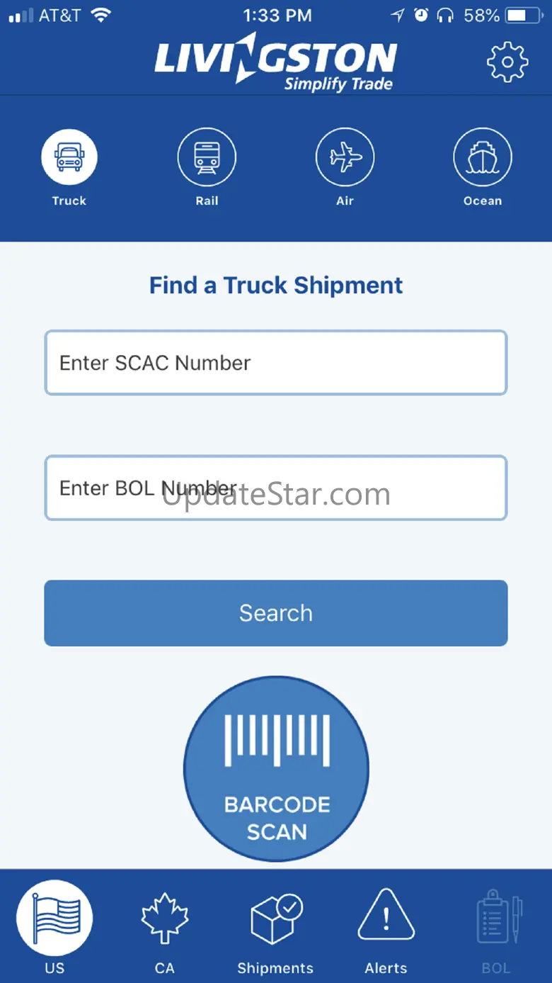 Livingston Shipment Tracker 2.4.0