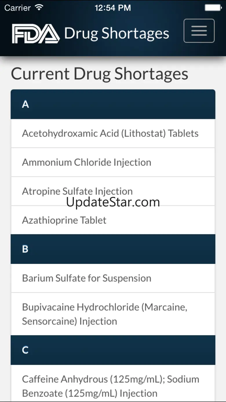 DrugShortages 1.0