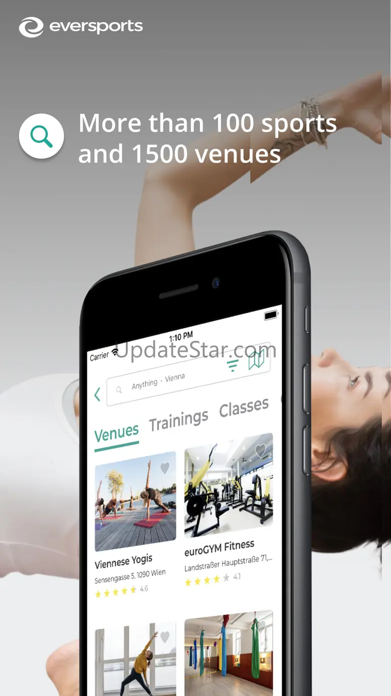 EVERSPORTS Book & Find Sports 2.48.1