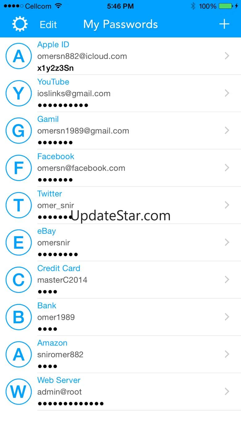 My Passwords Keyboard 3.8