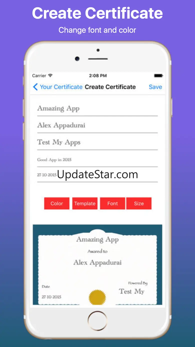 Create Your Own Certificate Pro 2.1