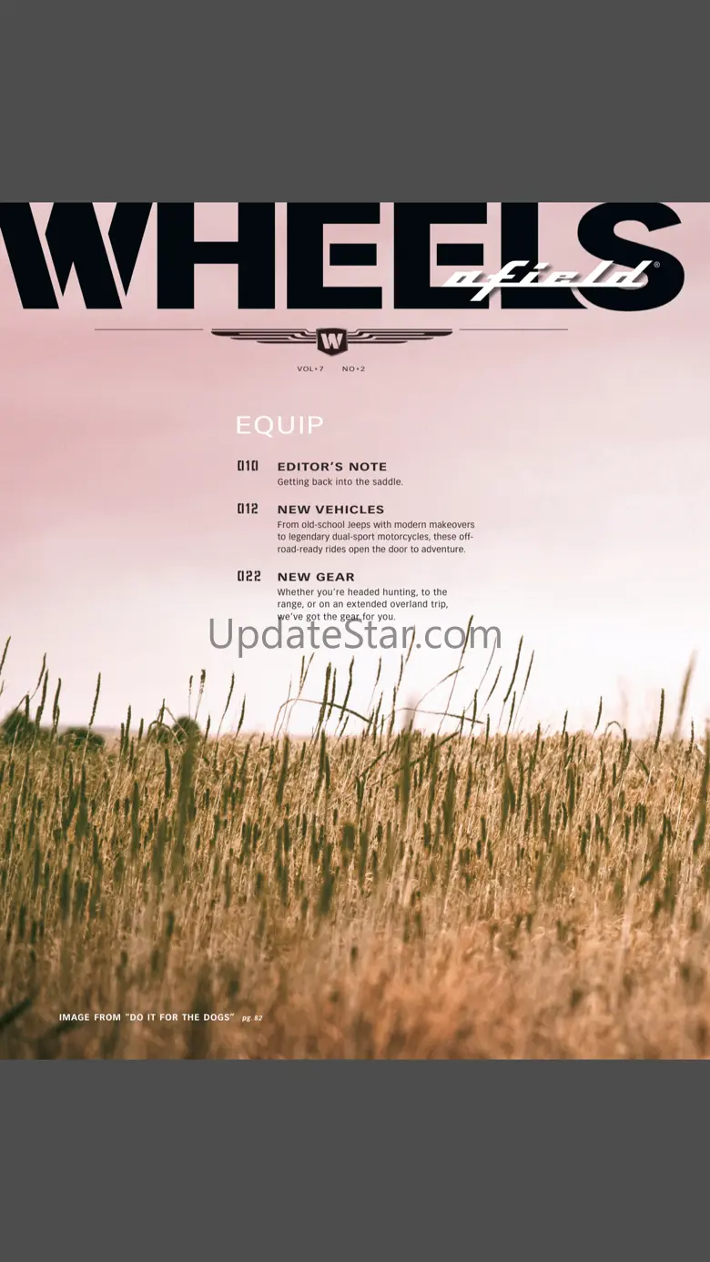 Wheels Afield 3.4