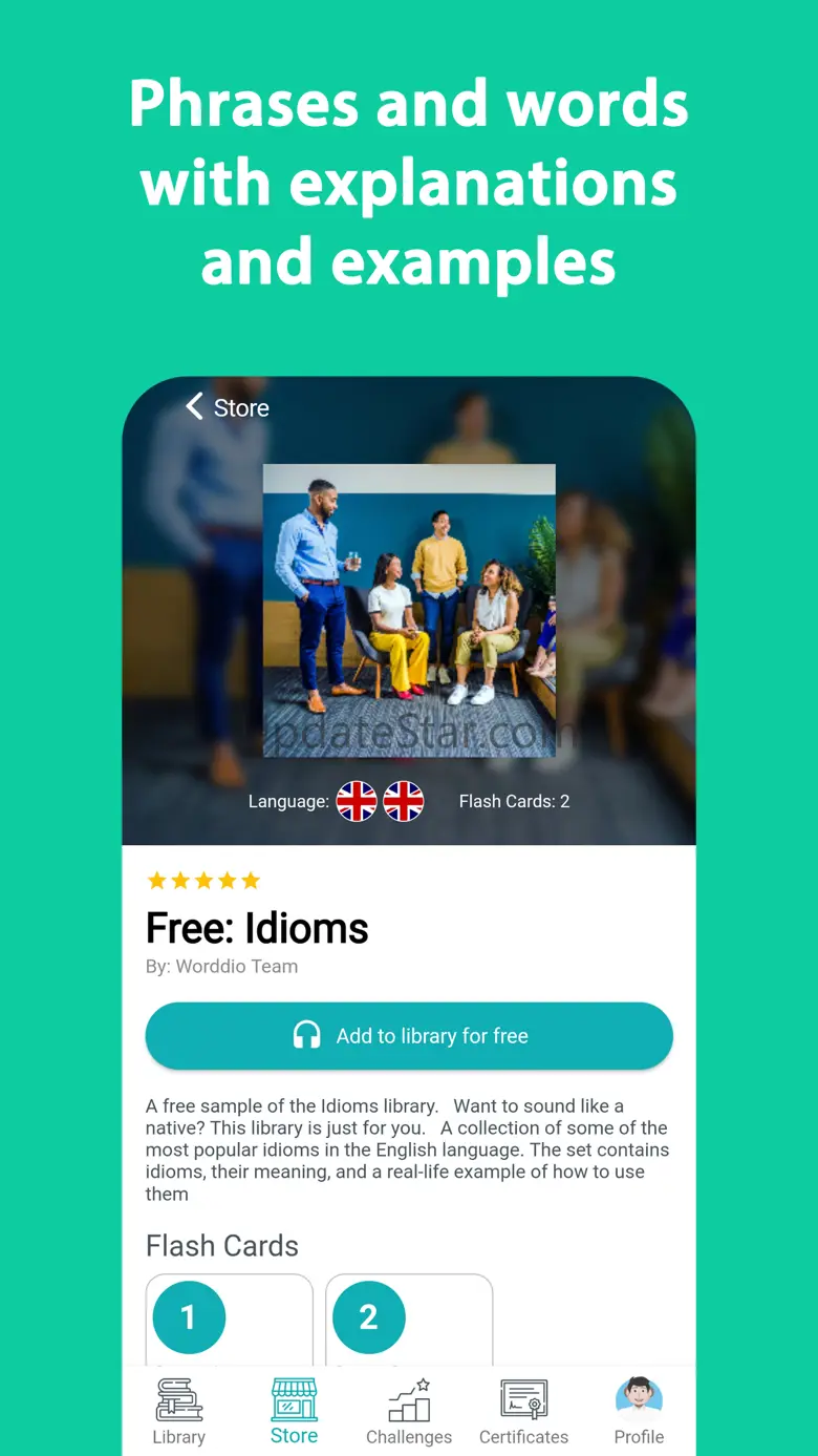 Worddio: Grow your vocabulary 4.0.51