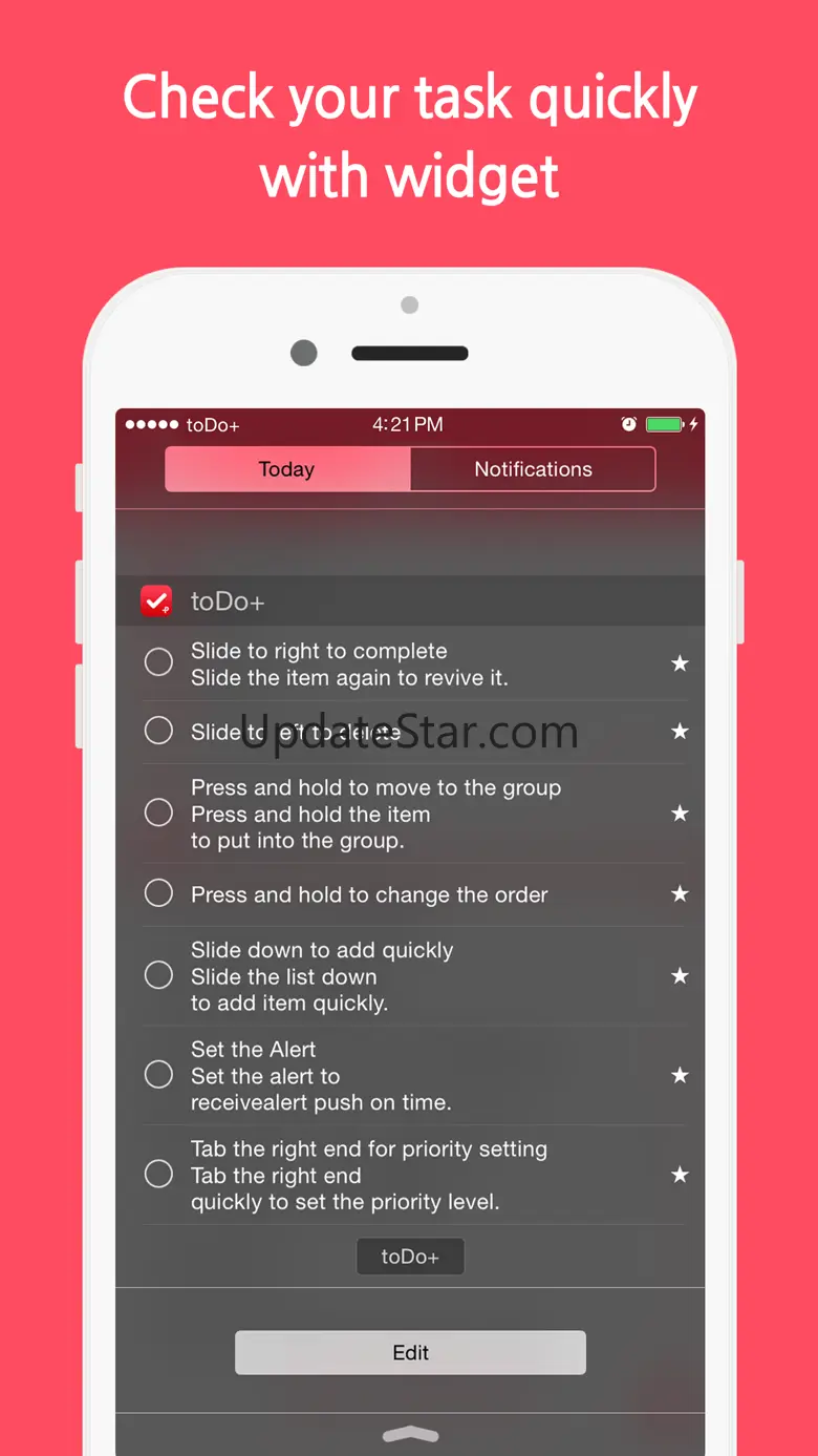 toDo+ free (Tasks & Reminders, Check list) 1.3.5