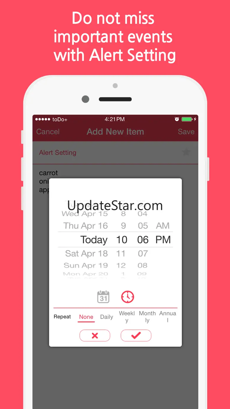 toDo+ free (Tasks & Reminders, Check list) 1.3.5