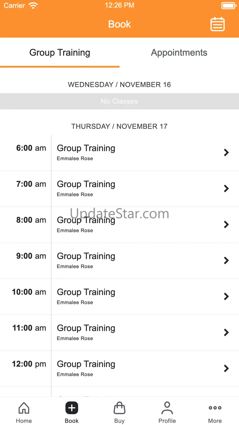 The Exercise Coach Scheduler 6.201.0
