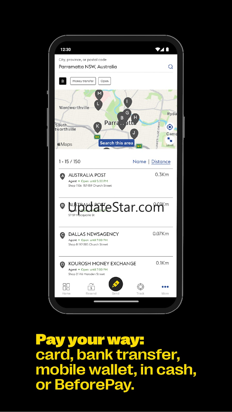 Western Union Money Transfers 9.3