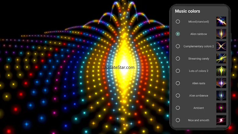 Alien Worlds Music Visualizer 3.5