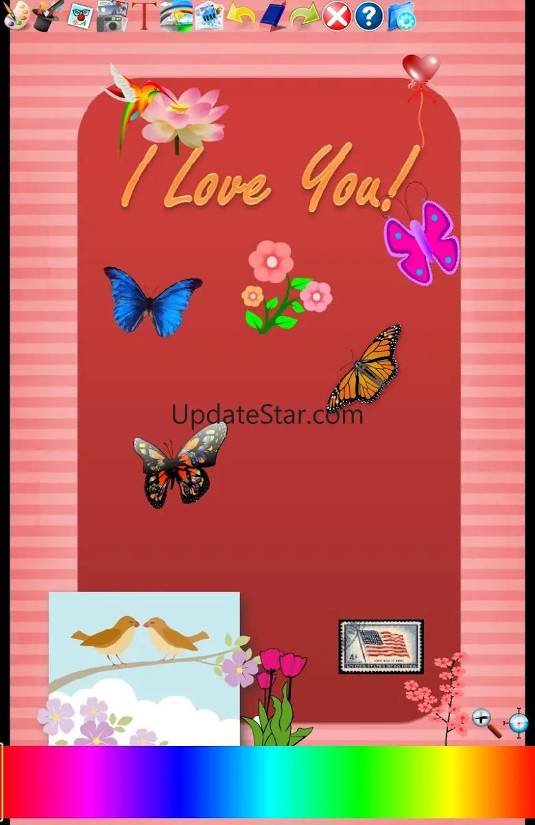 Flowers Butterfly Doodle Text! 1.2