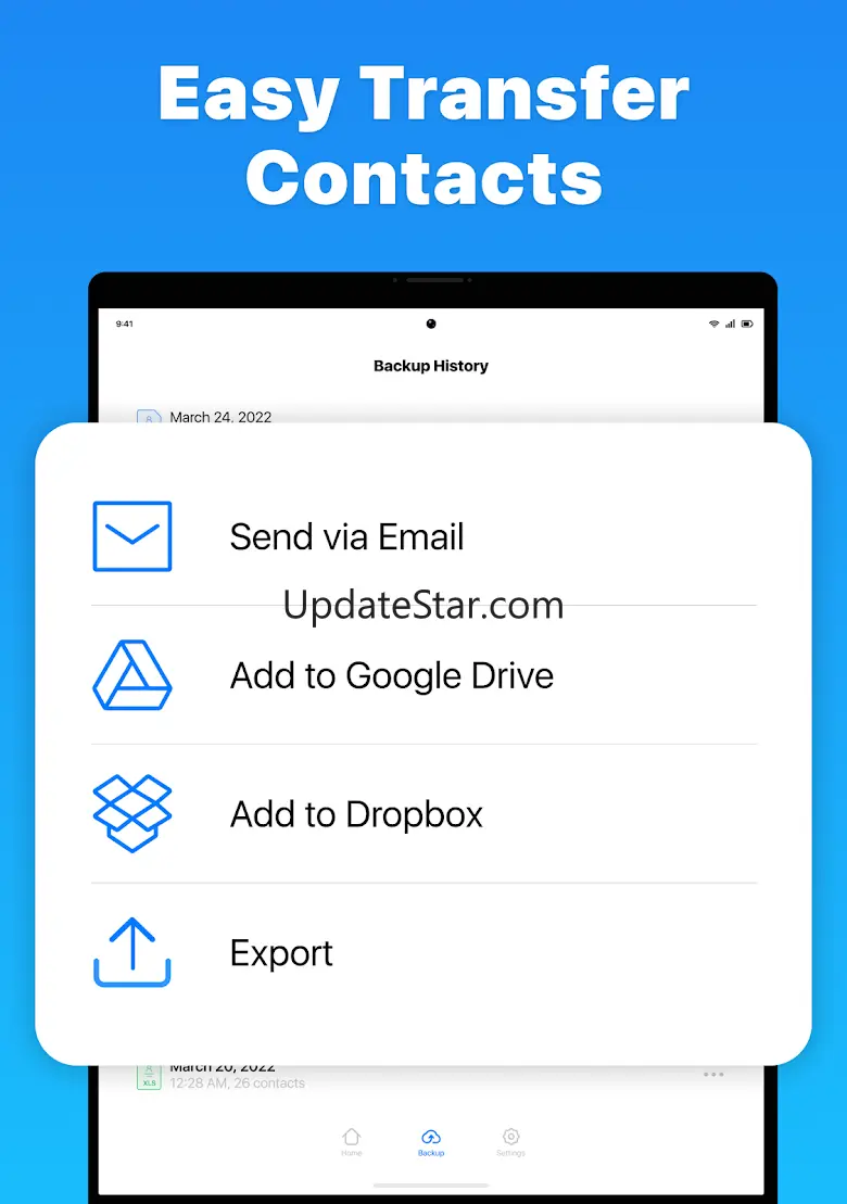 Contacts Backup - Sync Restore 1.0.2