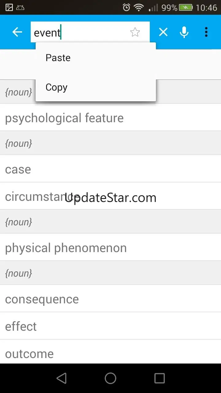 English Synonyms / Thesaurus 1.0.20