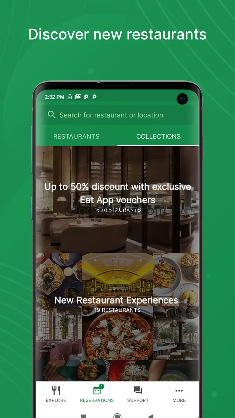 Eat - Restaurant Reservations  5.7.3.5439