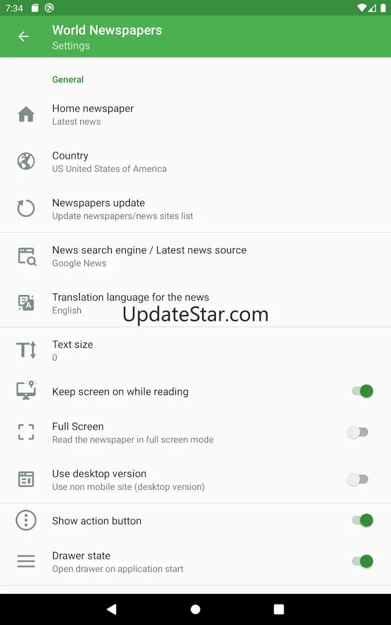 Newspapers -local & world news 2.6.4
