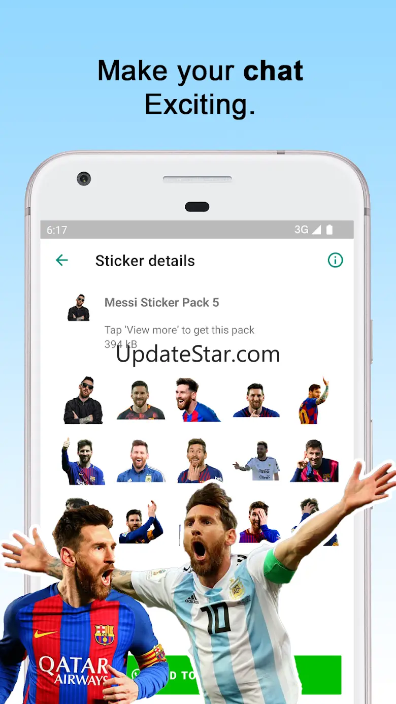 Messi Stickers - Leo Messi 5.0