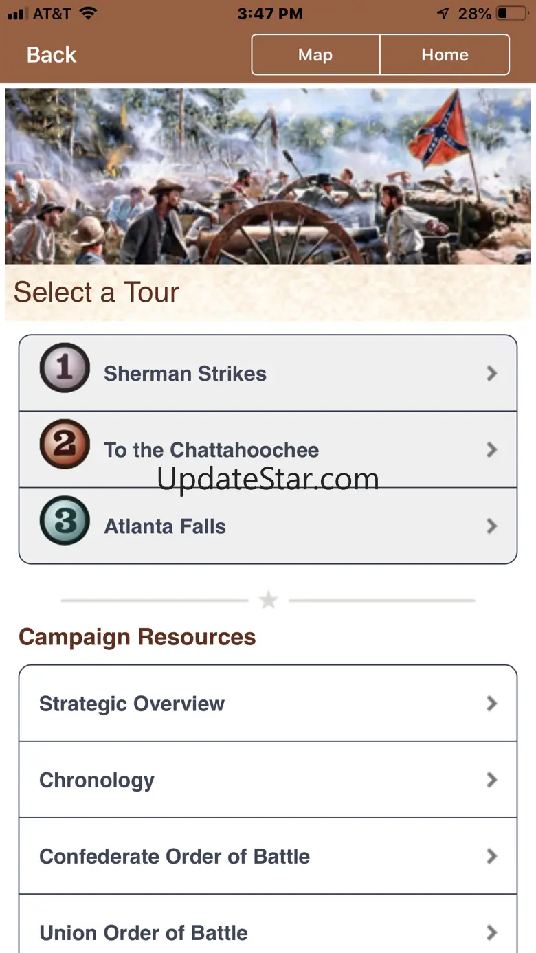Atlanta Campaign Battle App 4.0.5