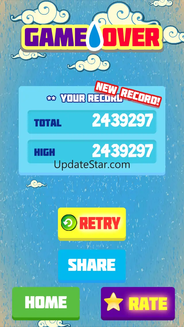 AAA Awesome Rainbow Jumper - Rain Water Drop Jumping Game Free 1.0