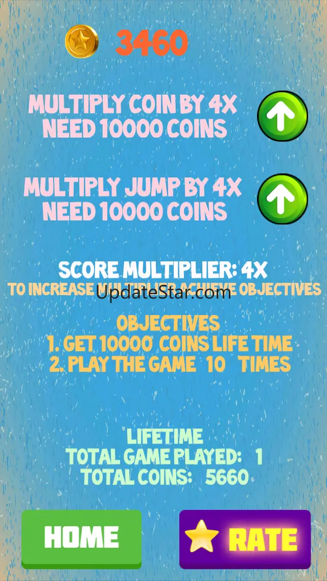 AAA Awesome Rainbow Jumper - Rain Water Drop Jumping Game Free 1.0