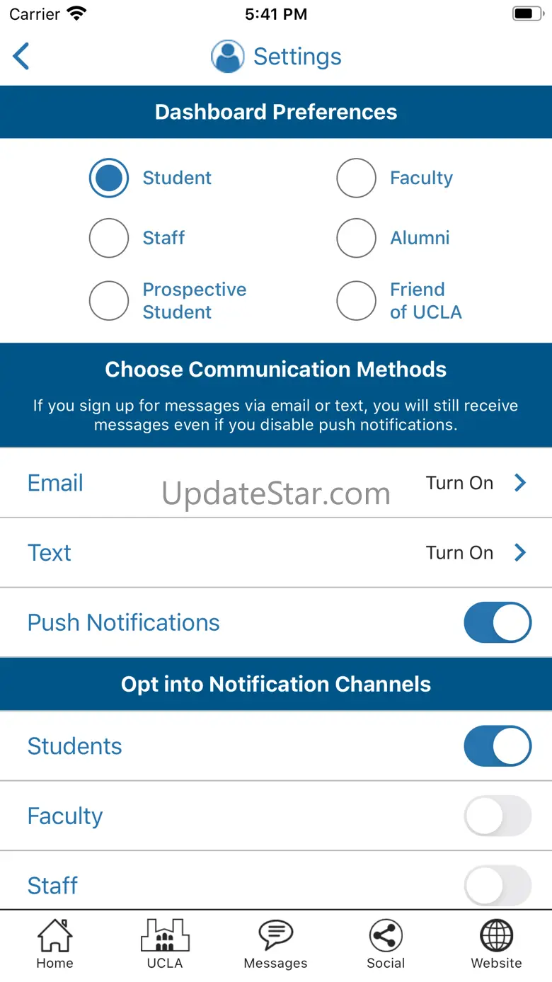 UCLA Mobile 5.0.4