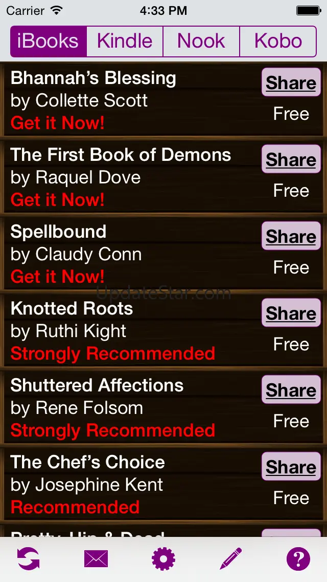 Free Books Butterfly for iBooks, Kindle, Nook, Kobo 1.0