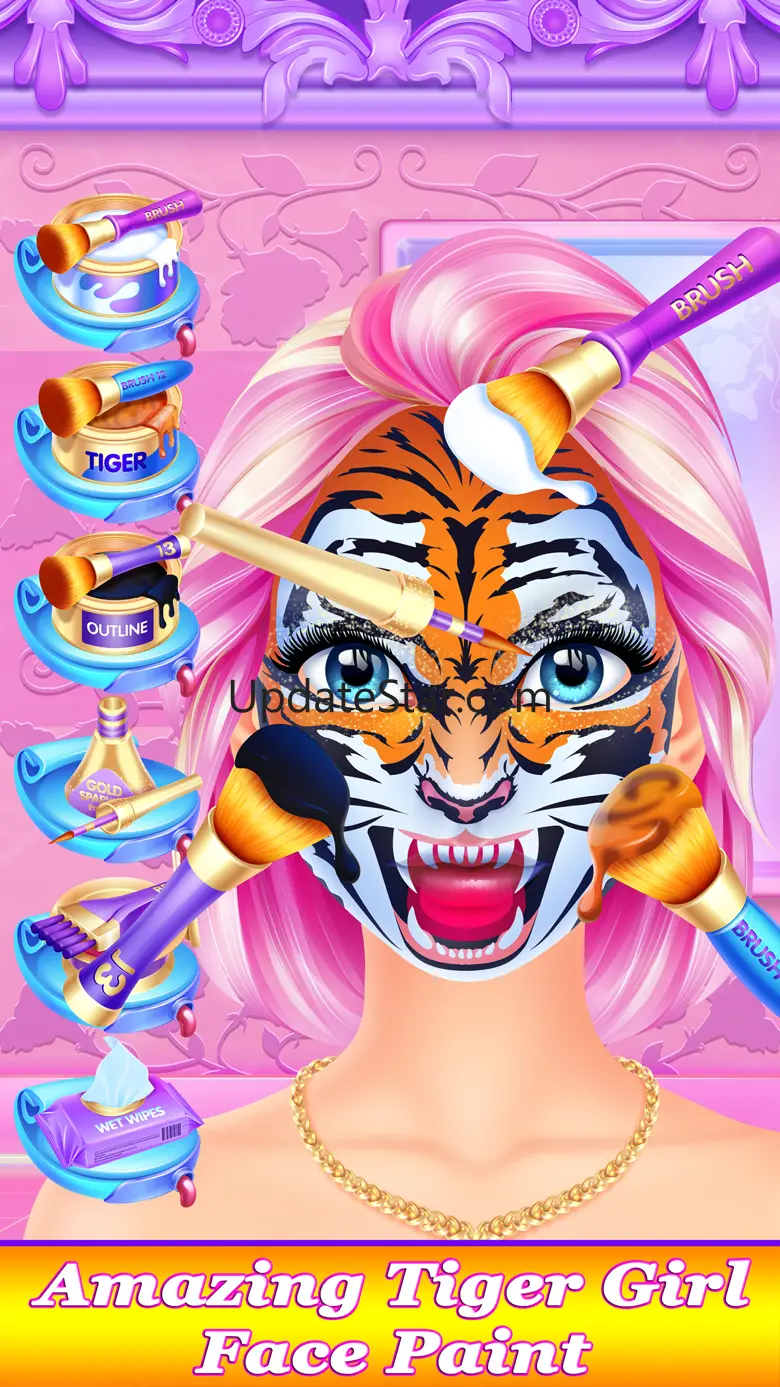 Crazy Face Paint Party Salon - Makeup & Kids Games 1.4