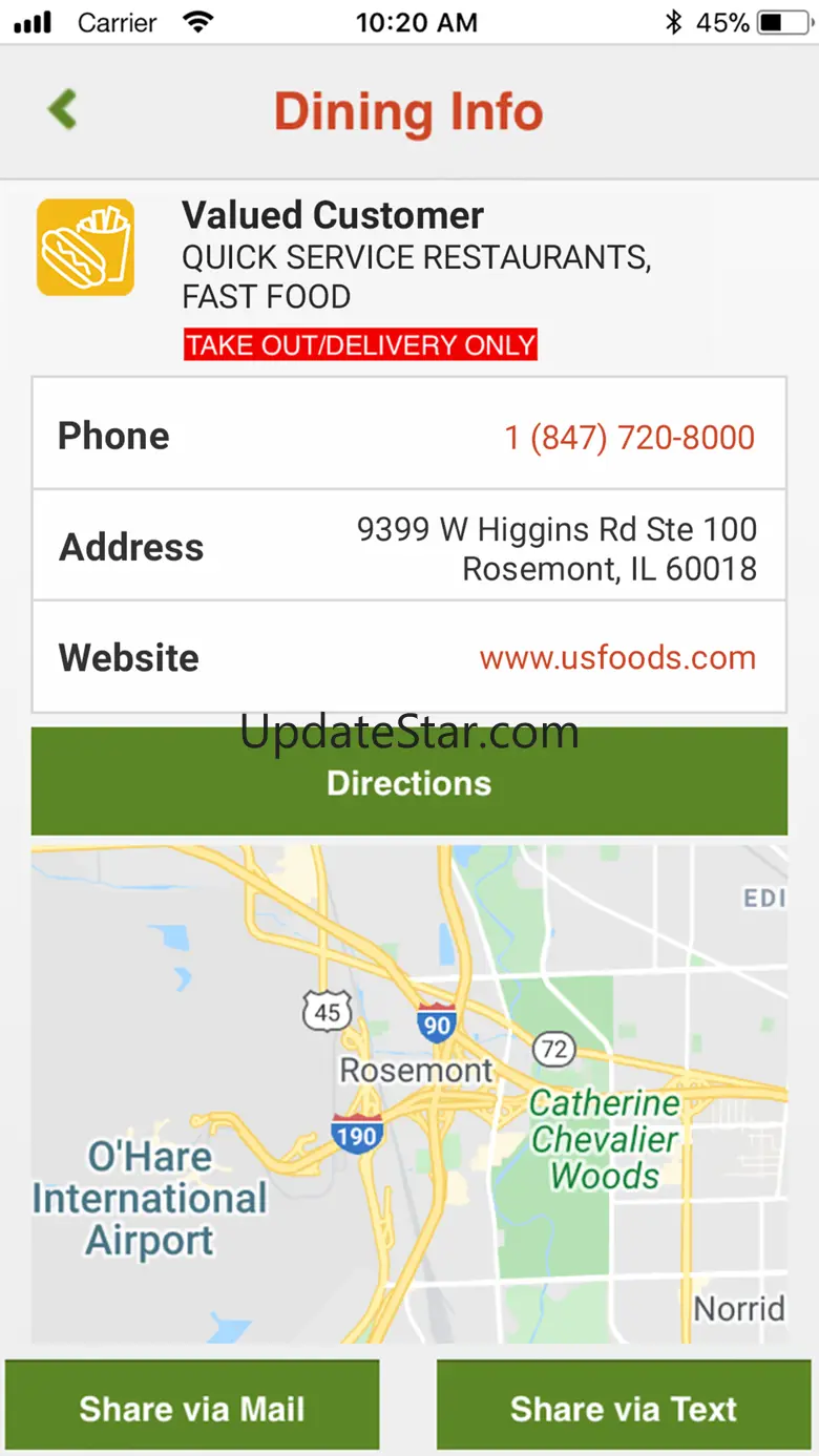 Dine with US Foods 2.2.0