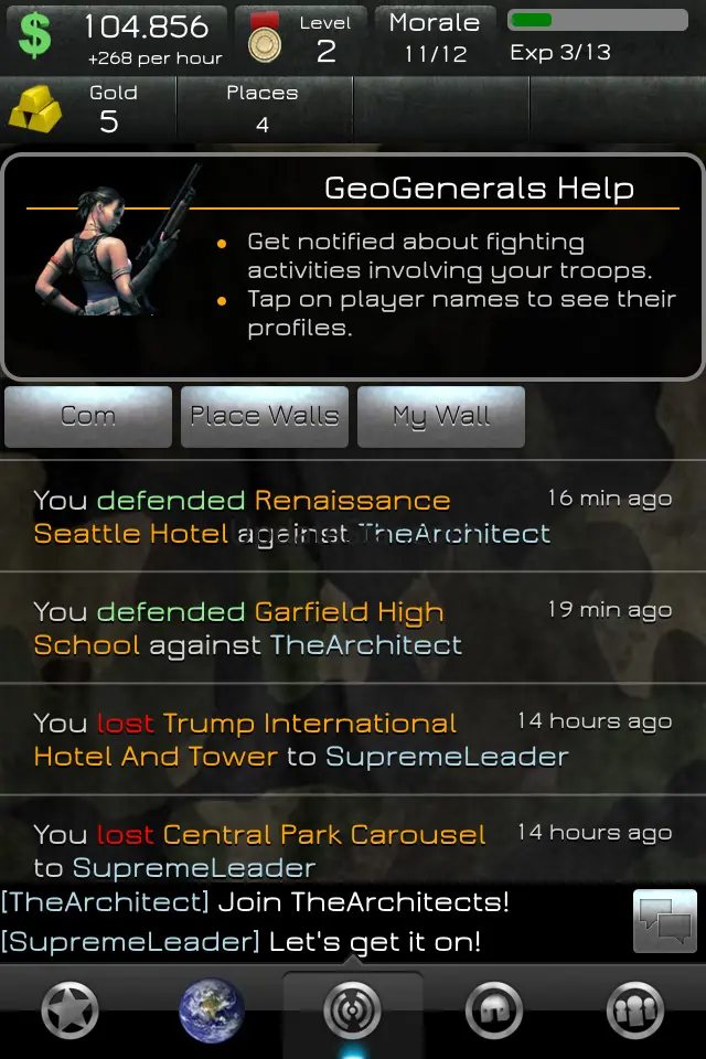 Geo Generals - Location Based War MMO Strategy Game 1.6