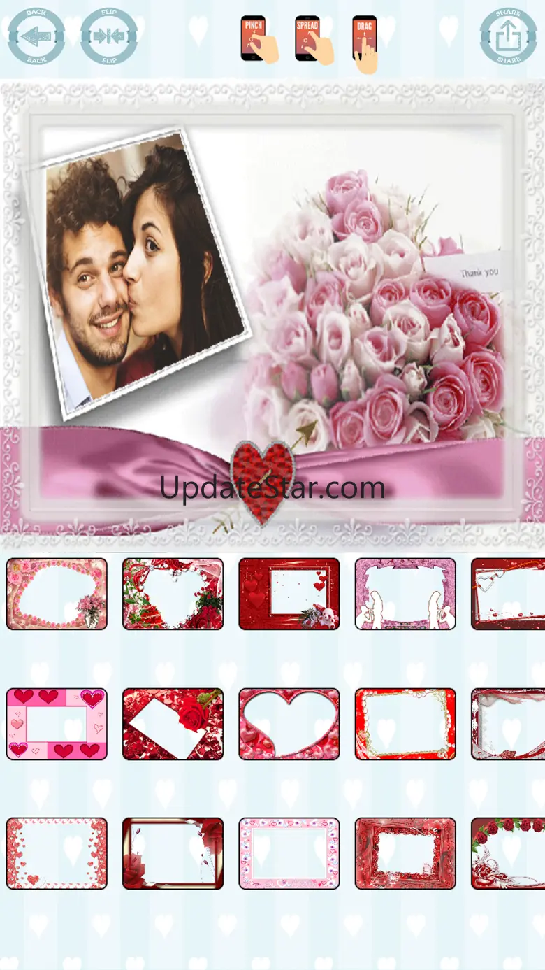 Love photo frames create cards 2.1
