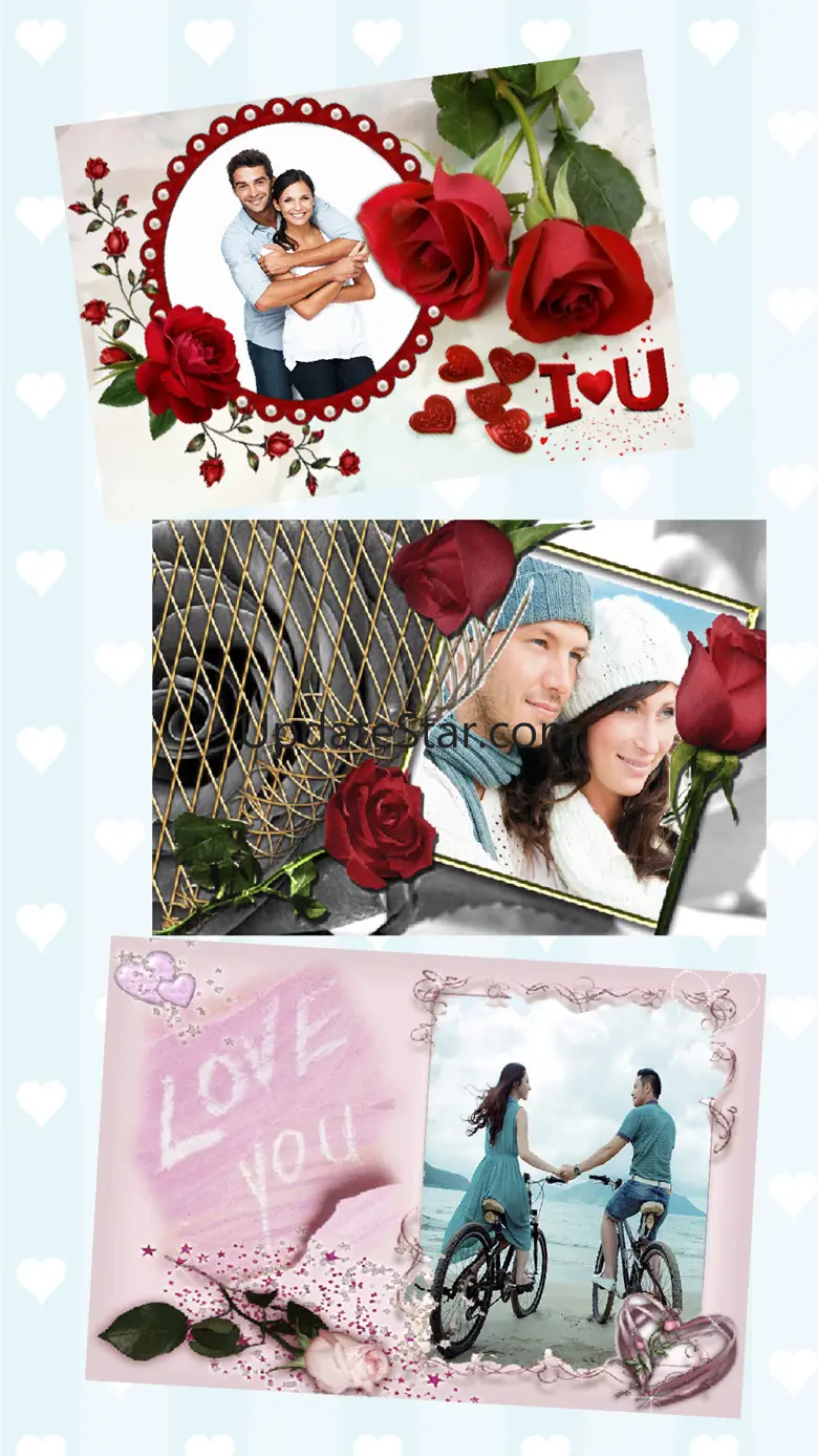 Love photo frames create cards 2.1