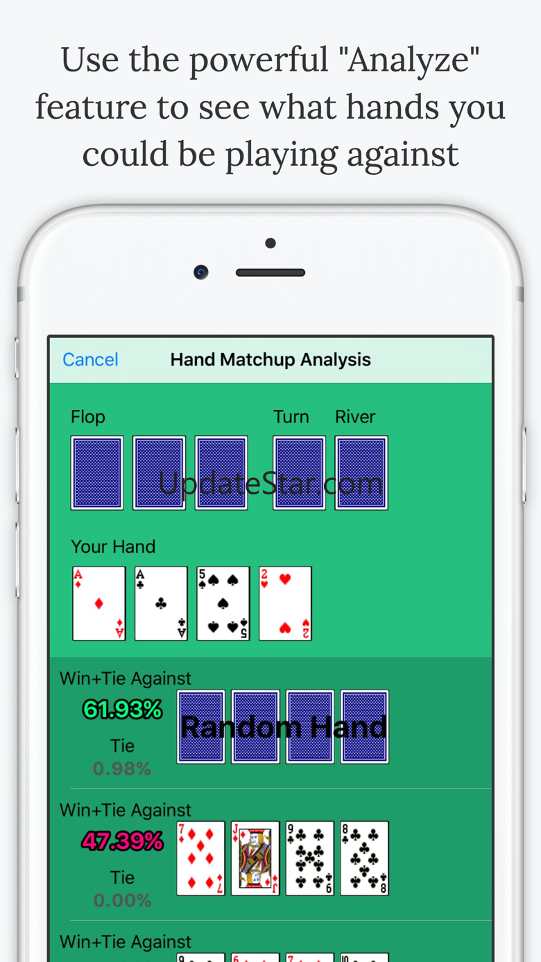 Omaha Poker Calculator - Calculate Odds and Chances % to Win 1.2