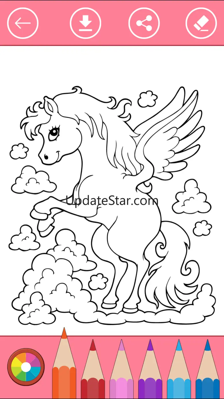 Coloring Book of Horses for Kids: Learn to color 1.0