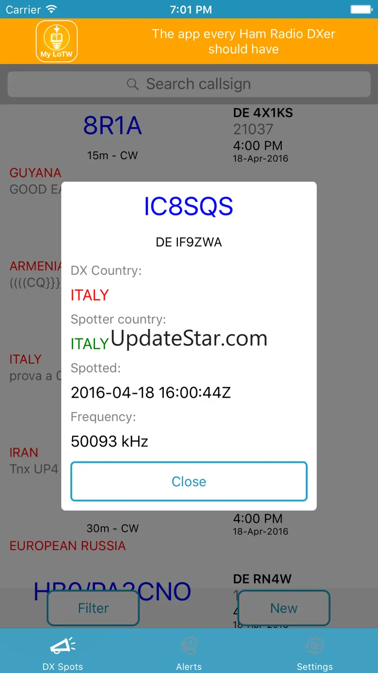 DX Alerts 2.0