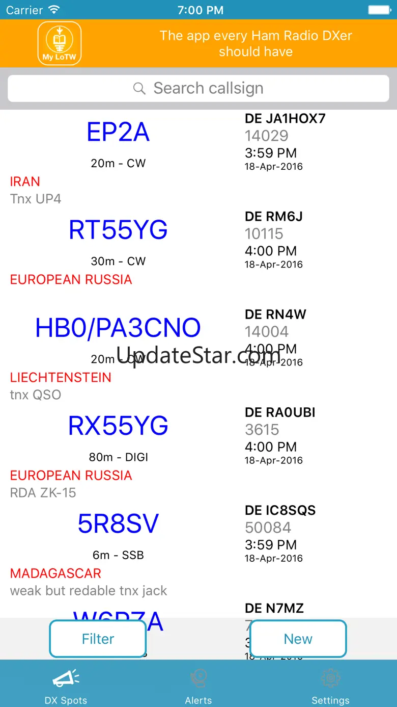 DX Alerts 2.0
